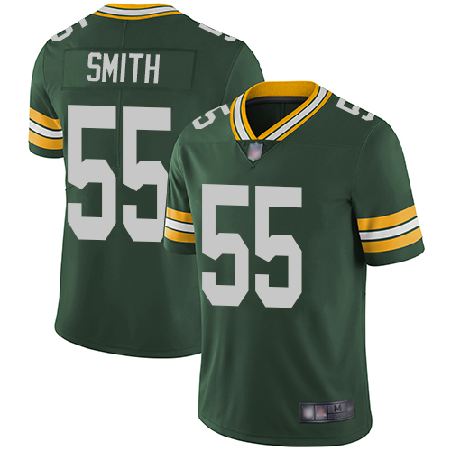Green Bay Packers Limited Green Men 55 Smith Za Darius Home Jersey Nike NFL Vapor Untouchable